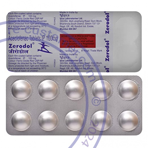 Trusted Tablets aceclofenac photo