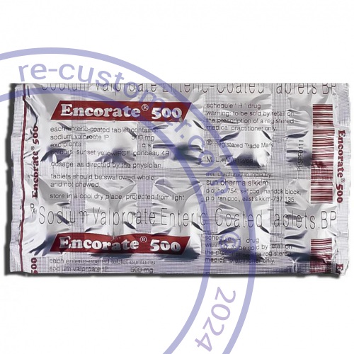 Trusted Tablets valproate photo